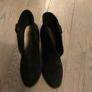 black splendid booties